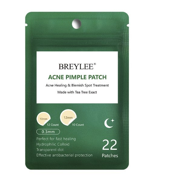 Ultra-Thin Tea Tree Acne Patch – Invisible Hydrocolloid Dots (30–50 pc)