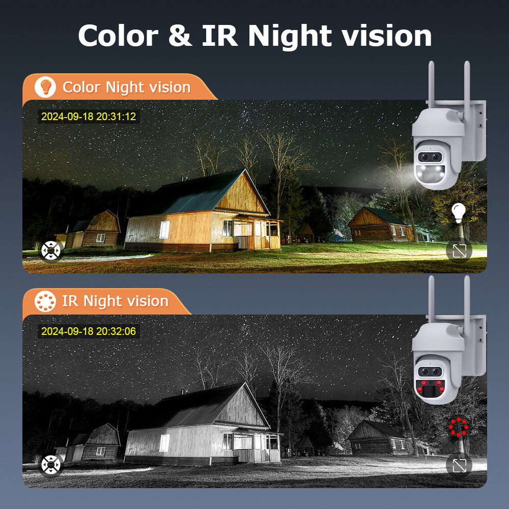 SolarGuard™ 4G+Wi-Fi Outdoor Camera – 12X PTZ with Night Vision