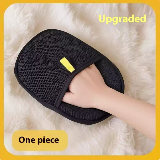 Deshedding Pet Hair Removal Mitt – Dual-Sided Grooming Glove