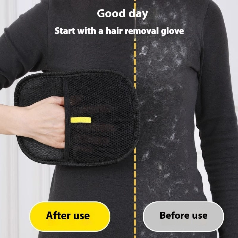 Deshedding Pet Hair Removal Mitt – Dual-Sided Grooming Glove