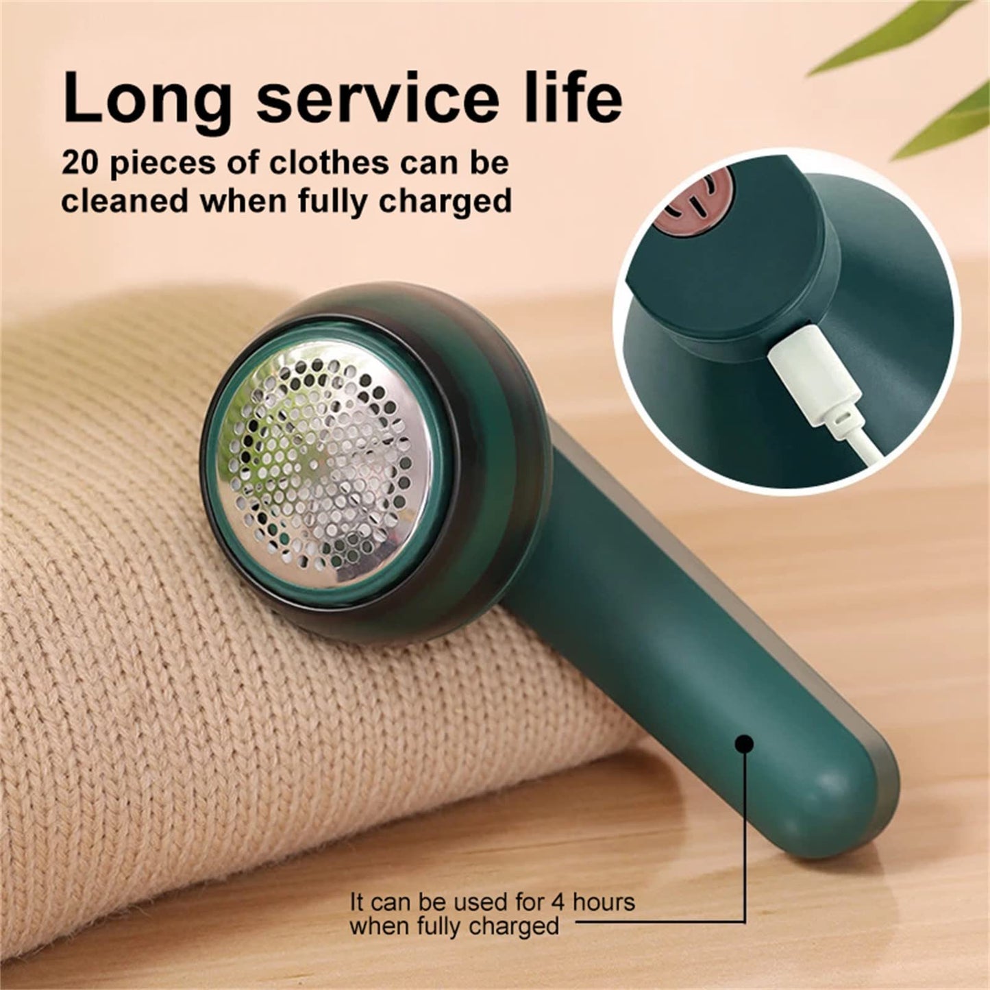 Premium Fabric Lint Shaver – Heavy-Duty Pill Remover