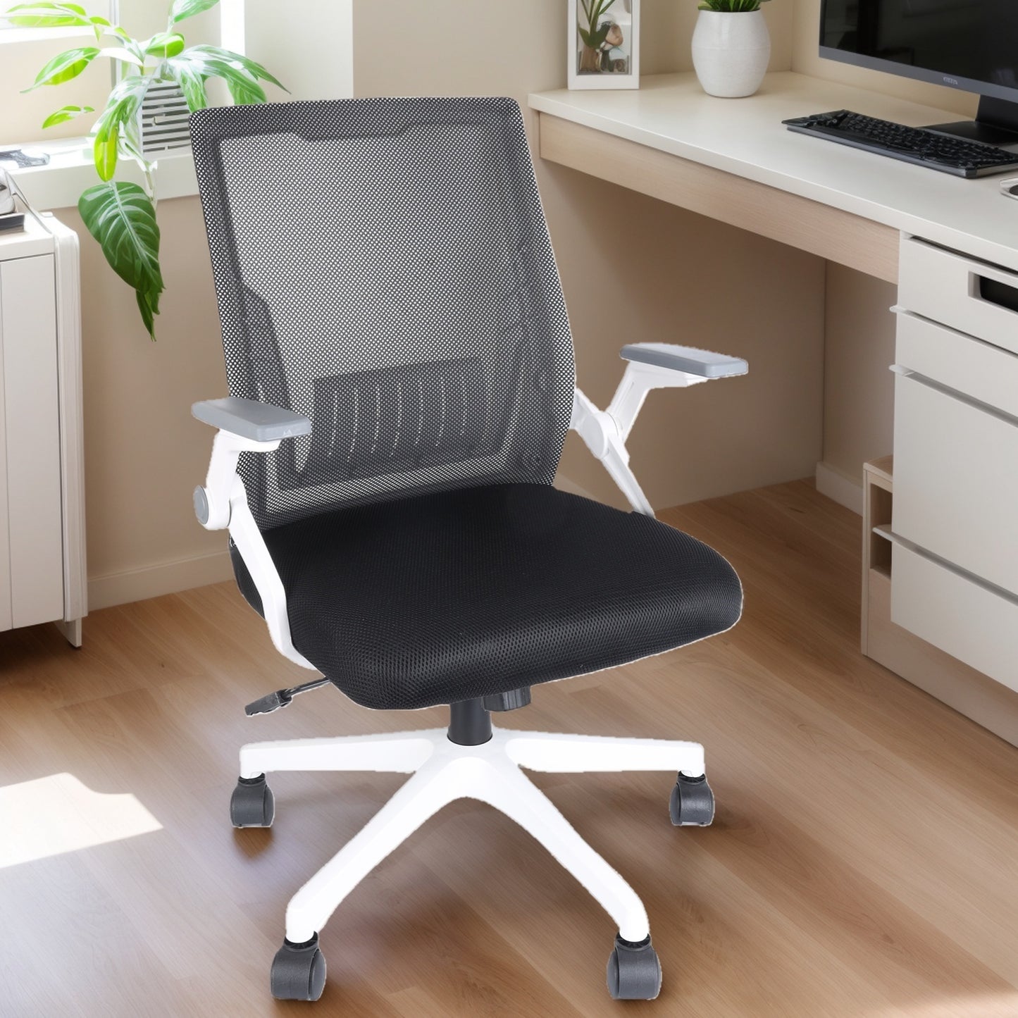 Ergonomic Mesh Office Chair – Adjustable Lumbar Support, Swivel Base, Color Variants