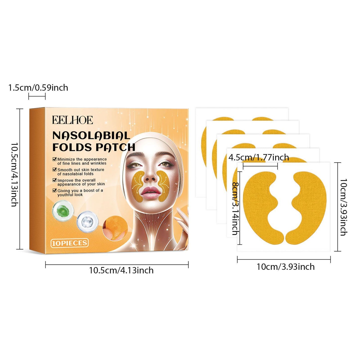 EELHOE Collagen + Centella Forehead Wrinkle Patch