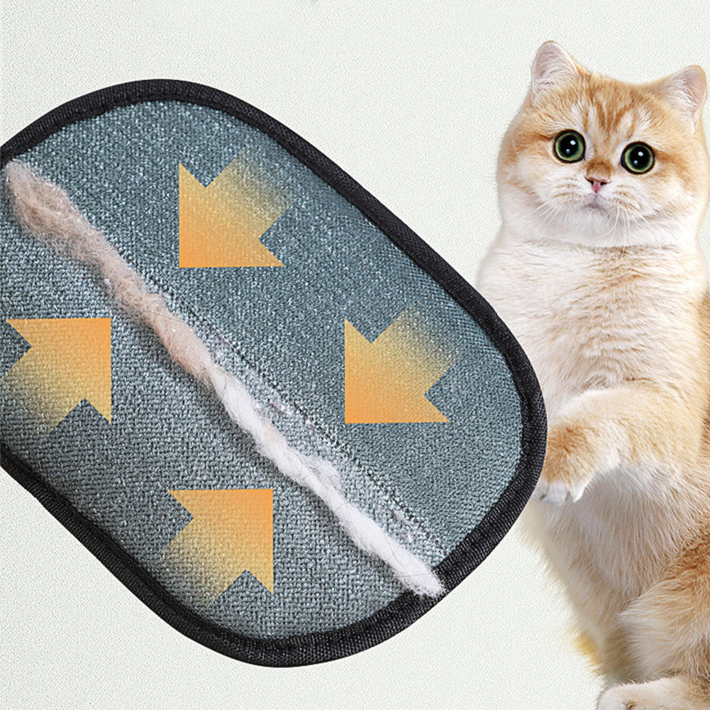 Deshedding Pet Hair Removal Mitt – Dual-Sided Grooming Glove
