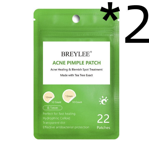 Ultra-Thin Tea Tree Acne Patch – Invisible Hydrocolloid Dots (30–50 pc)