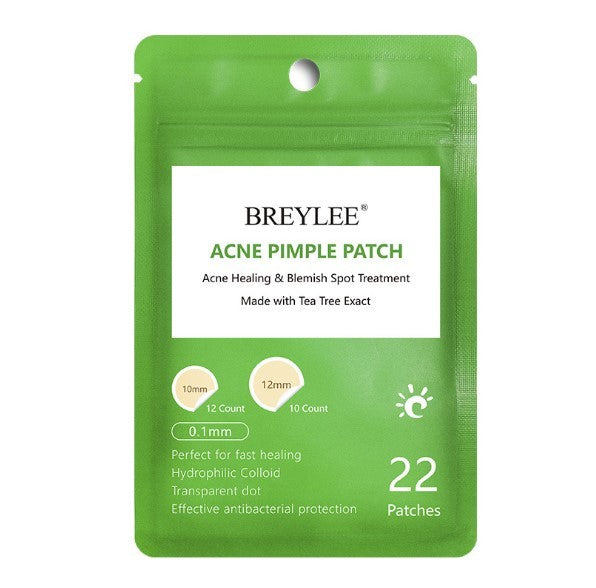 Ultra-Thin Tea Tree Acne Patch – Invisible Hydrocolloid Dots (30–50 pc)