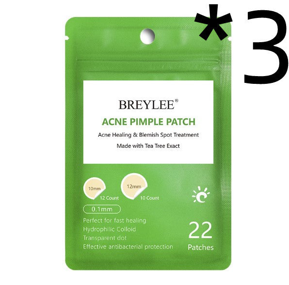 Ultra-Thin Tea Tree Acne Patch – Invisible Hydrocolloid Dots (30–50 pc)