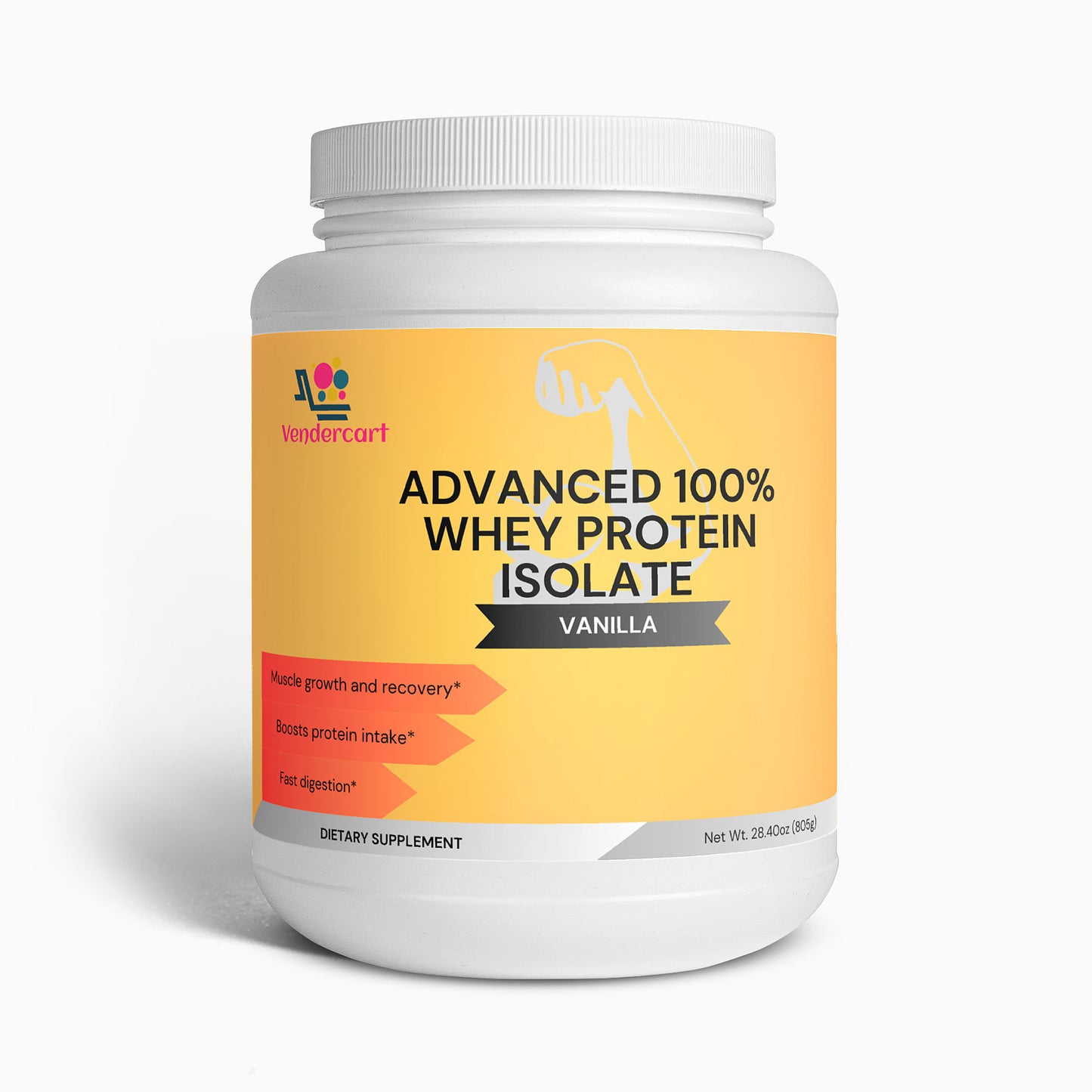 Ultra Lean Whey Protein – 100% Isolate Formula (Chocolate, 29.6oz)