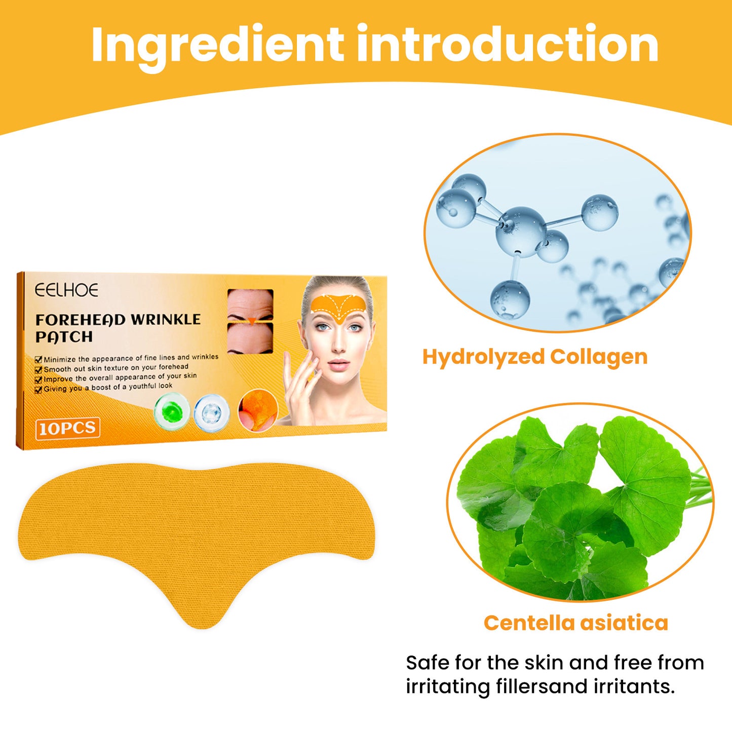 EELHOE Collagen + Centella Forehead Wrinkle Patch