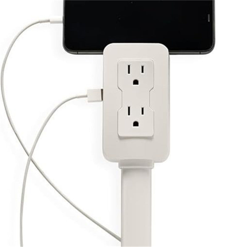FlexiPlug™ Ultra-Slim Wall Power Strip Extender