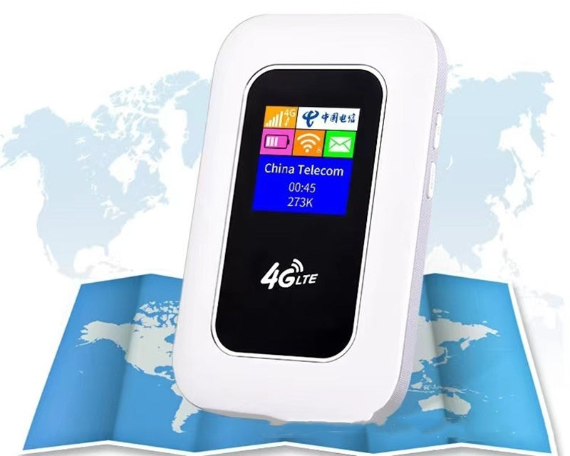 4G LTE Pocket Router – Travel-Ready WiFi6 Hotspot (SIM-Free Global Model)