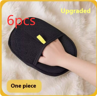 Deshedding Pet Hair Removal Mitt – Dual-Sided Grooming Glove
