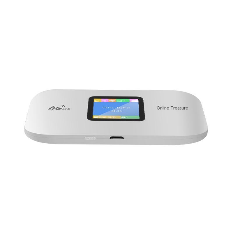 DriveFi™ 4G Portable Vehicle WiFi Router – Mobile Hotspot with SIM Slot & LCD Screen
