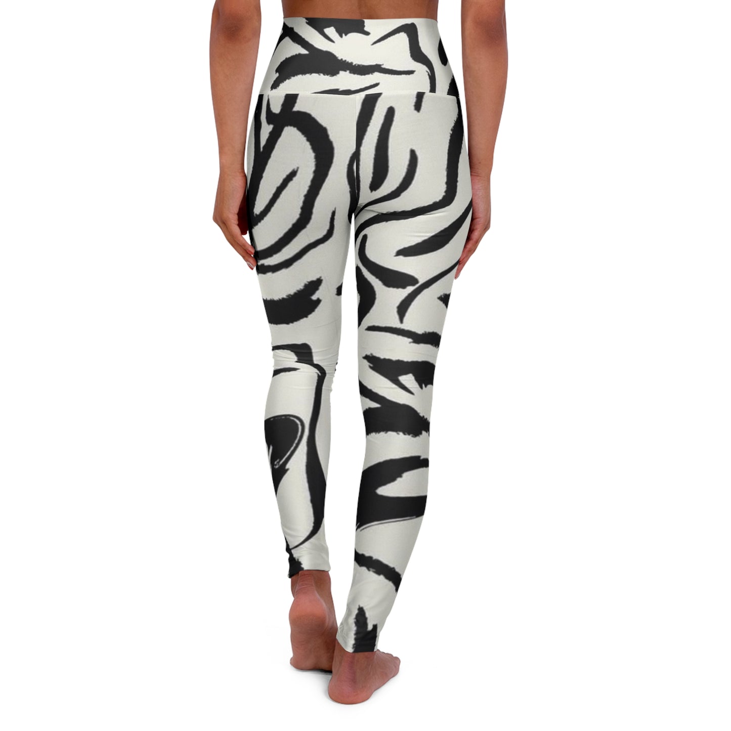 High Waisted Yoga Leggings (AOP)