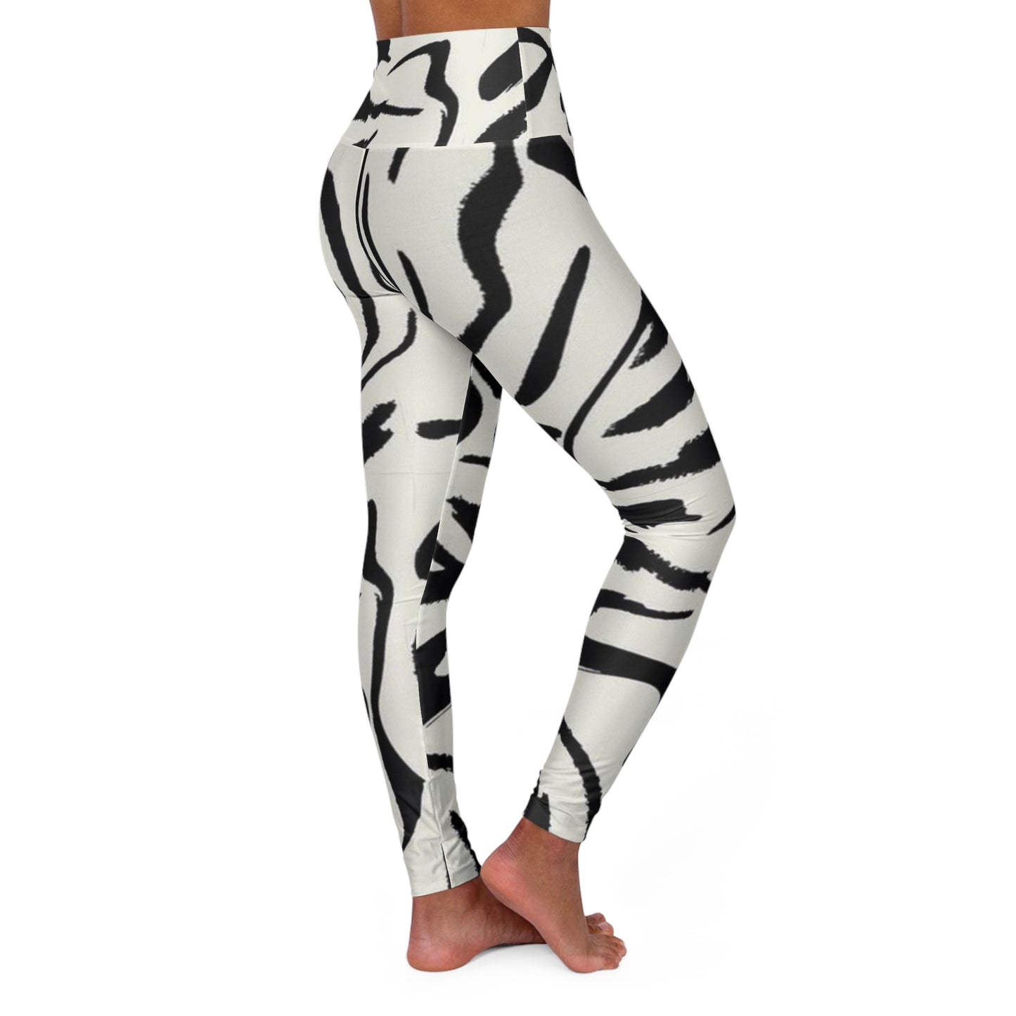 High Waisted Yoga Leggings (AOP)