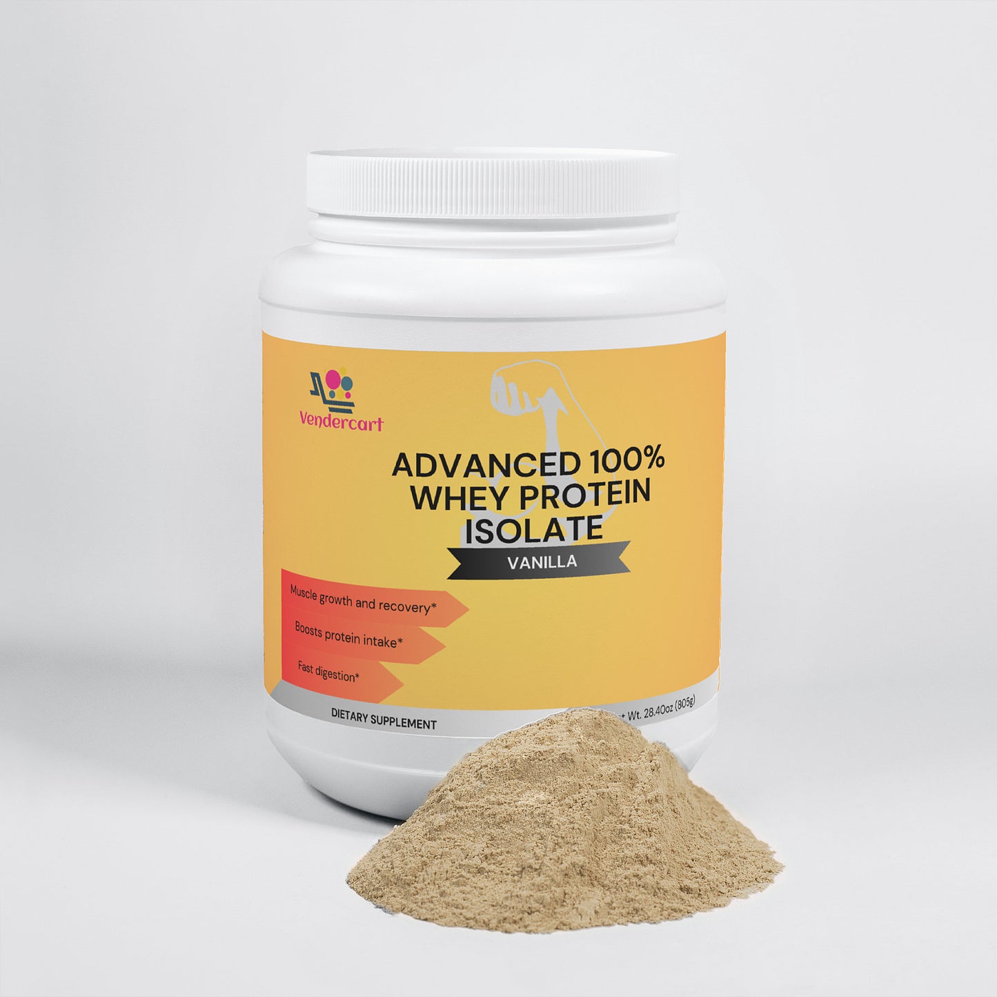 Ultra Lean Whey Protein – 100% Isolate Formula (Chocolate, 29.6oz)
