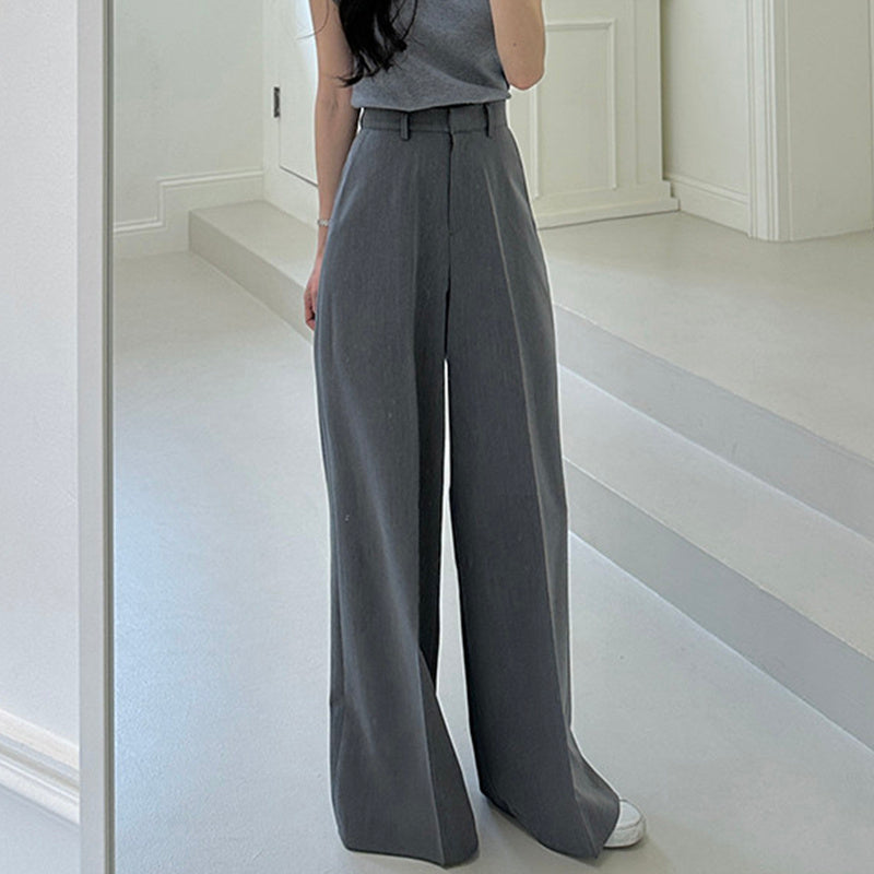 Woman Hanging Mopping Casual Pants
