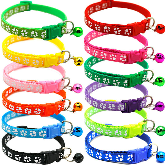 Reflective Bell Cat Collars – Safety Breakaway and ID Tag Included